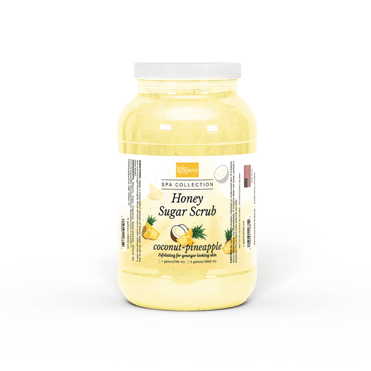 Coconut Pineapple | Wholesale | Private Label | High Quality | Nourishing | Moisturizing | Exfoliating | Honey Sugar Scrub