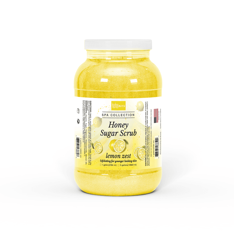 Lemon Zest | Wholesale | Private Label | High Quality | Nourishing | Moisturizing | Exfoliating | Honey Sugar Scrub