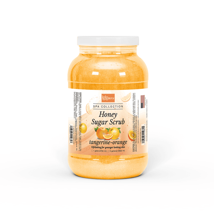 Tangerine Orange | Wholesale | Private Label | High Quality | Nourishing | Moisturizing | Exfoliating | Honey Sugar Scrub