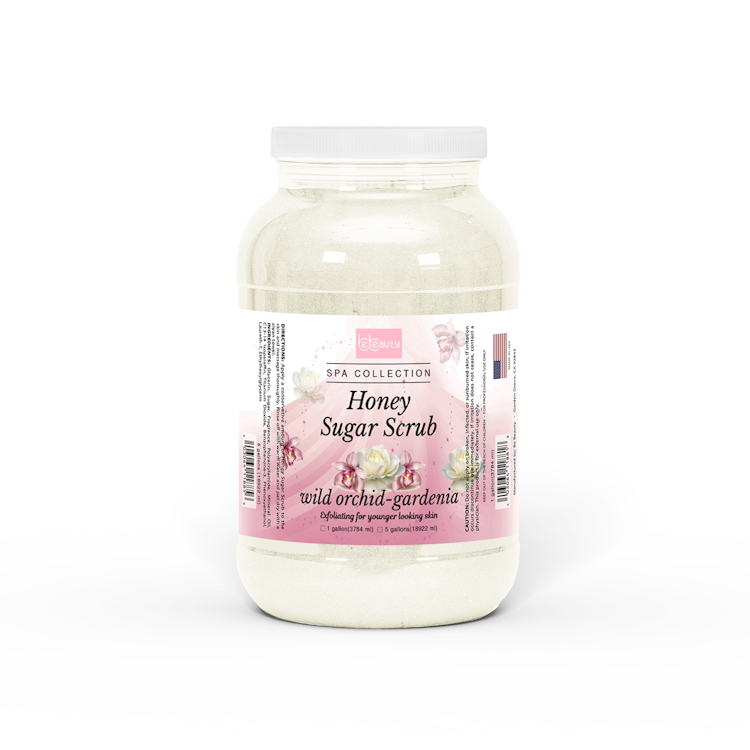 Wild Orchid Gardenia | Wholesale | Private Label | High Quality | Nourishing | Moisturizing | Exfoliating | Honey Sugar Scrub